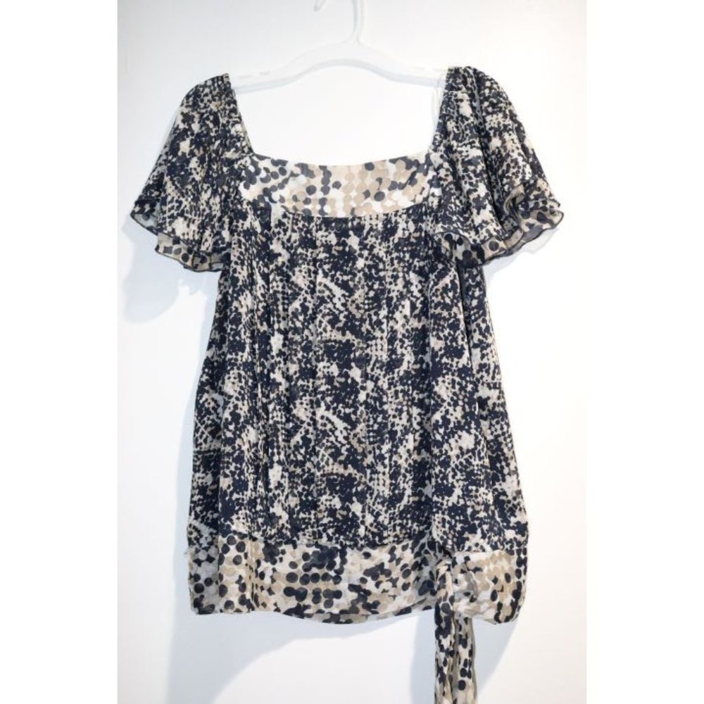 Christopher and Banks Knotted Side Shirt